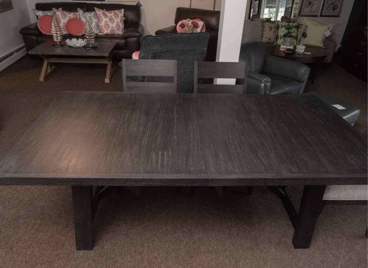 Klaussner Espresso Finish  Extension  Table & 6 Chair Set