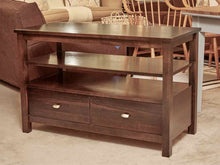 A.A. Laun Dark Cherry Stain  Media Furniture