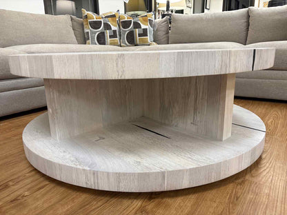 Contemporary Round Cocktail Table