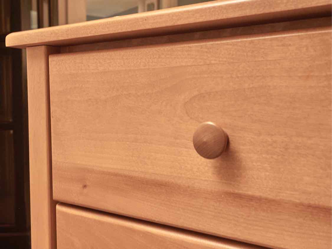 College Woodwork Canada Natural Cherry 3 Drawer  Chest