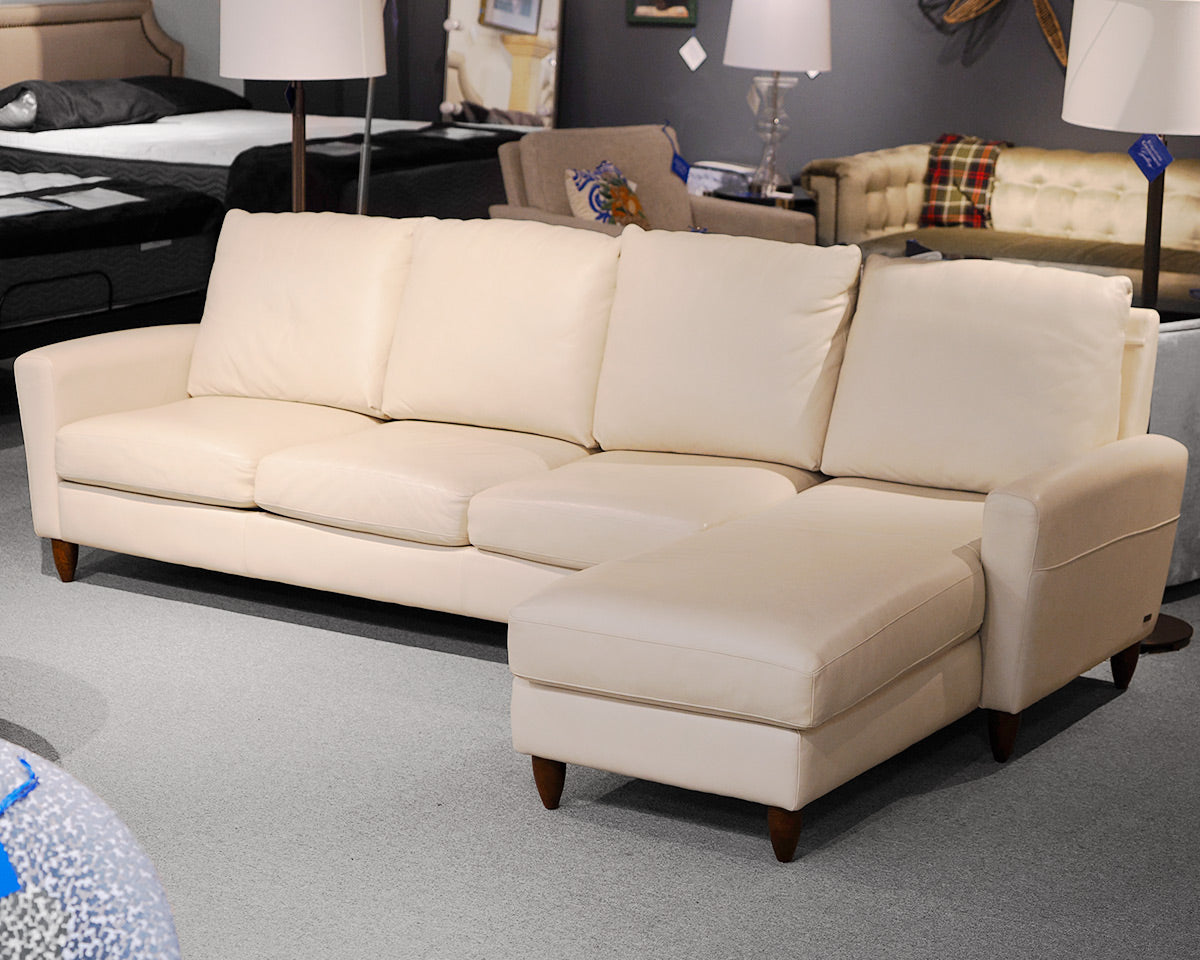 American Leather Sectional