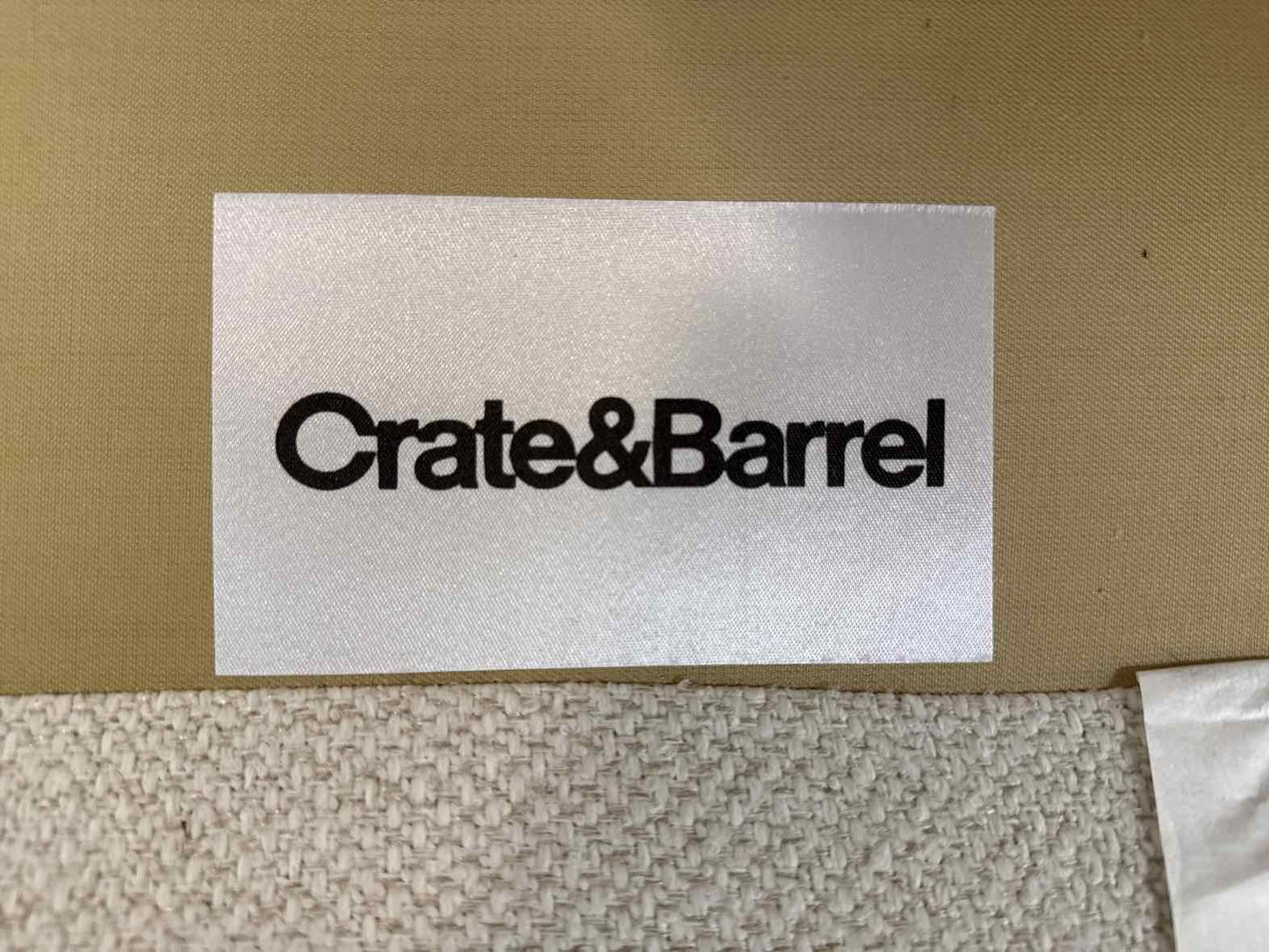 Crate & Barrel 'Lotus' Modular Ottoman