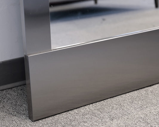Crate and Barrel Silver Mirror