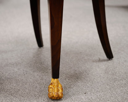 Set of Ten William Switzer Russian Neo-Classical Dining Chairs