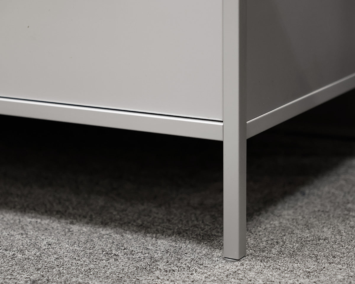 MDF Italia Metal Bookcase With Storage