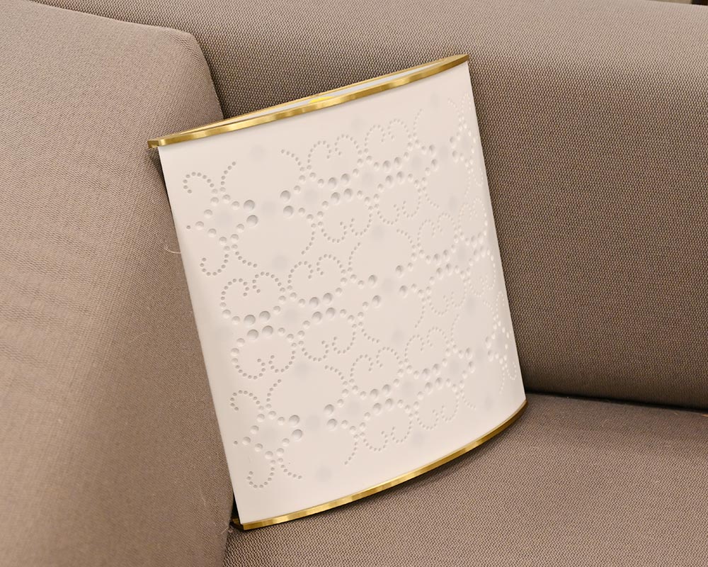 Boyd Lighting Matte White Pierced Sconce