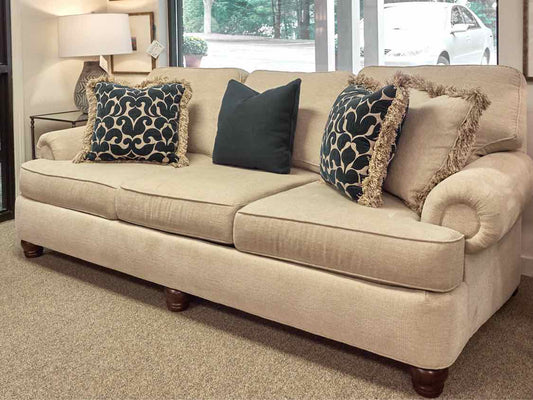 Huntington House Three Cushion Roll Arm Sofa