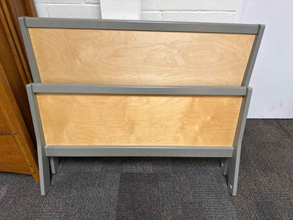 Oeuf 'Sparrow' Gray & Birch Twin Bed