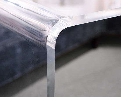 Lucite Waterfall Writing Desk