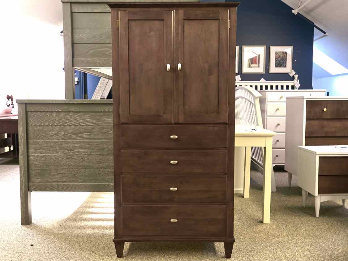 Ethan Allen Cherry Two Door Four Drawer Armoire