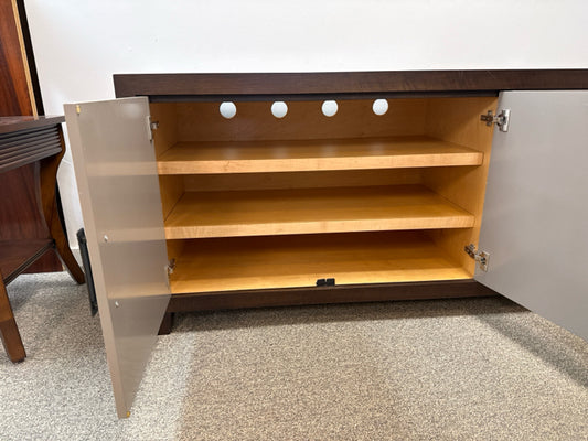 Four Door Two Tone Media Console