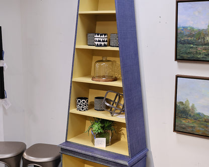 Linen Wrapped Bookcase