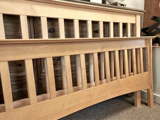 Vermont Precision Birch Queen Slat Bed