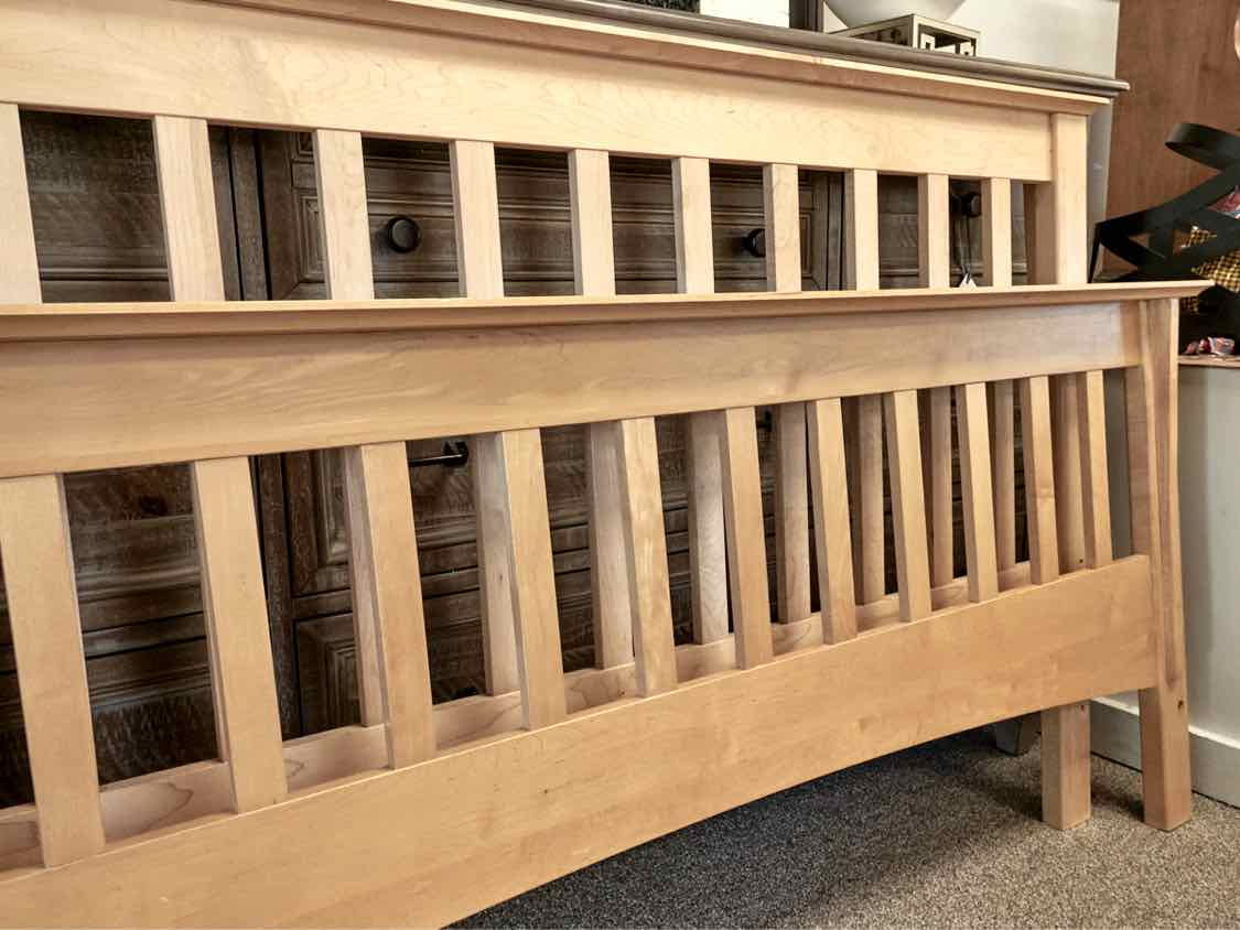 Vermont Precision Birch Queen Slat Bed