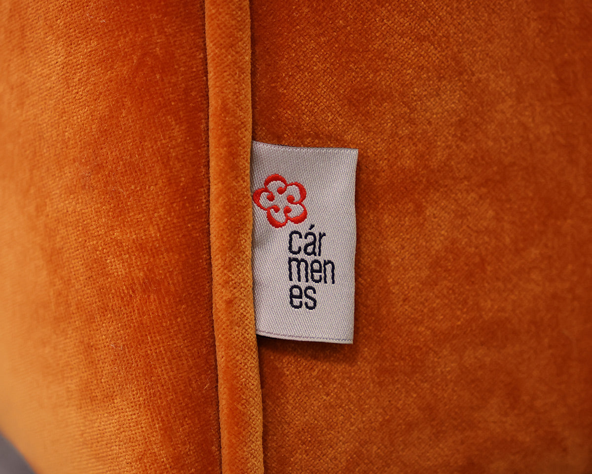 Carmenes Orange Accent Chair