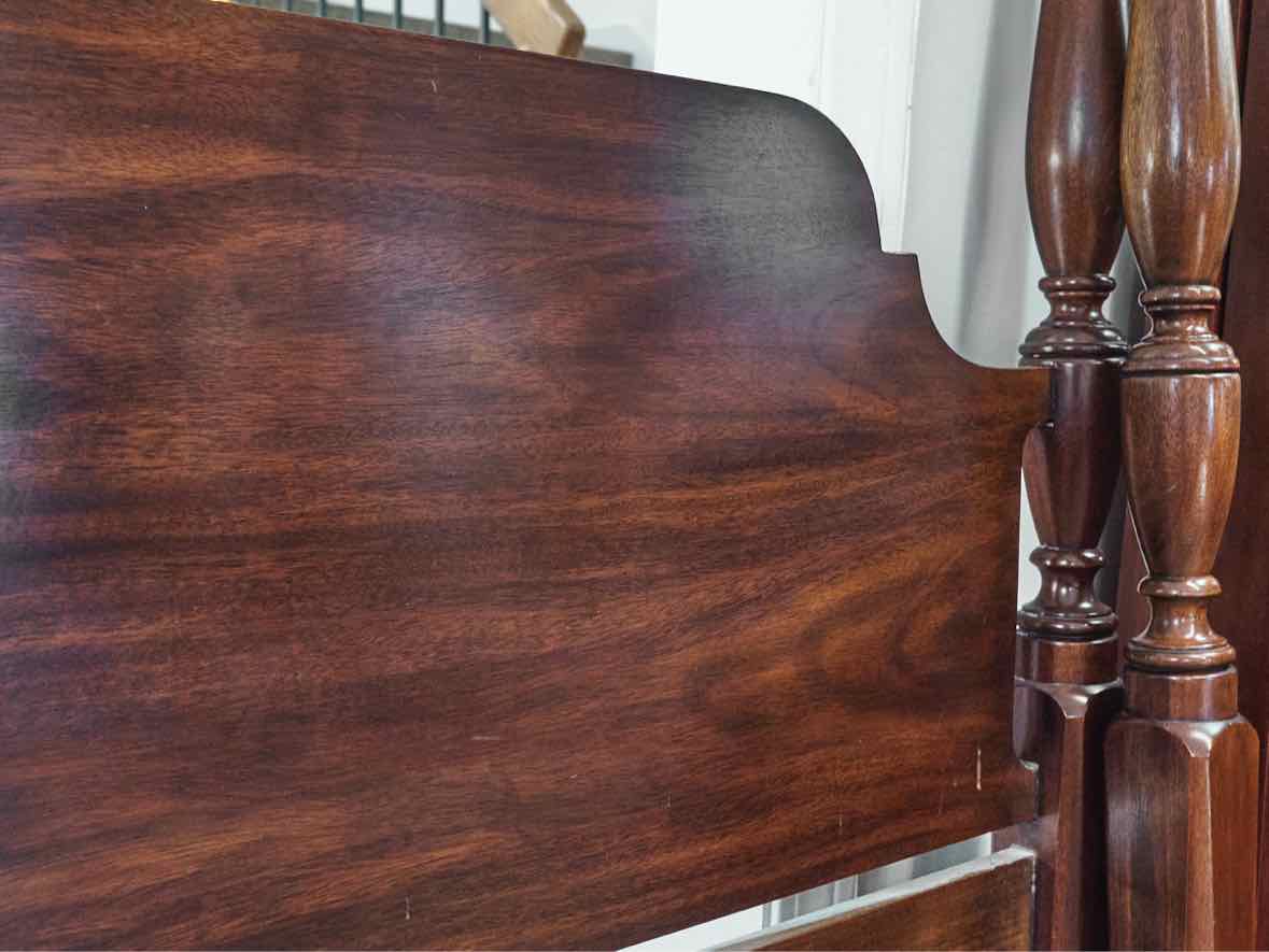 Queen Cherry High Poster Bed