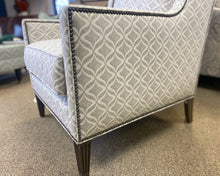 Vanguard 'Alec' Arm Chair in Grey & White
