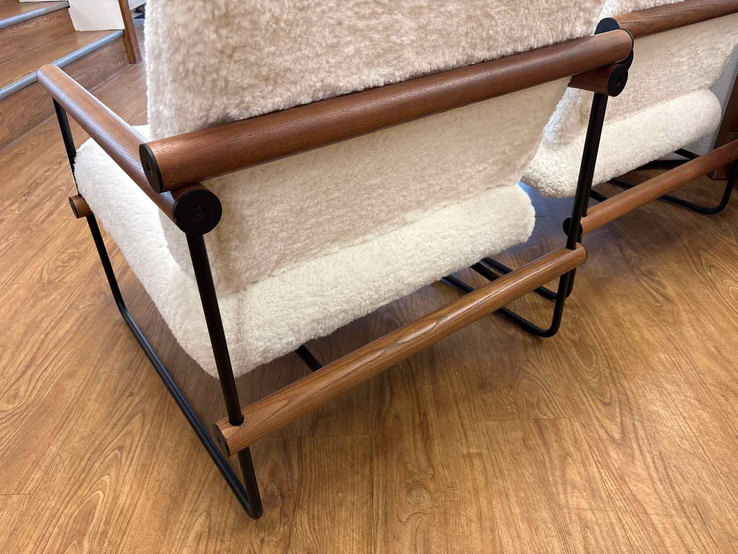 West Elm Pair of 'Ross' Chairs