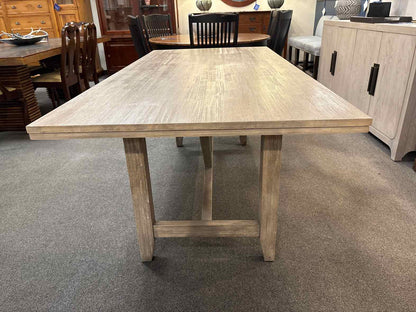 Crescent Furniture Grey Farmhouse Dining Table