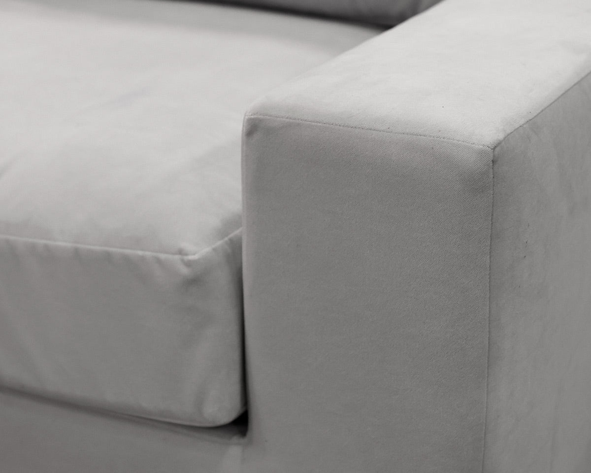 Restoration Hardware 'Modena' Track Arm U-Sectional