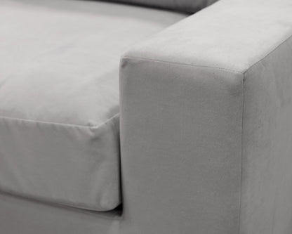 Restoration Hardware 'Modena' Track Arm U-Sectional