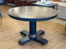 Crate & Barrel Copper Top Dining Table