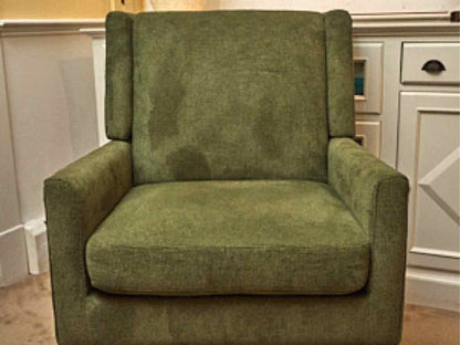 'Forest Fir Green' Upholstered  Accent Chair