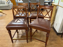 Set of 4 Ethan Allen 'British Classics' Barstools