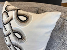 Swirl Pattern Accent Pillow