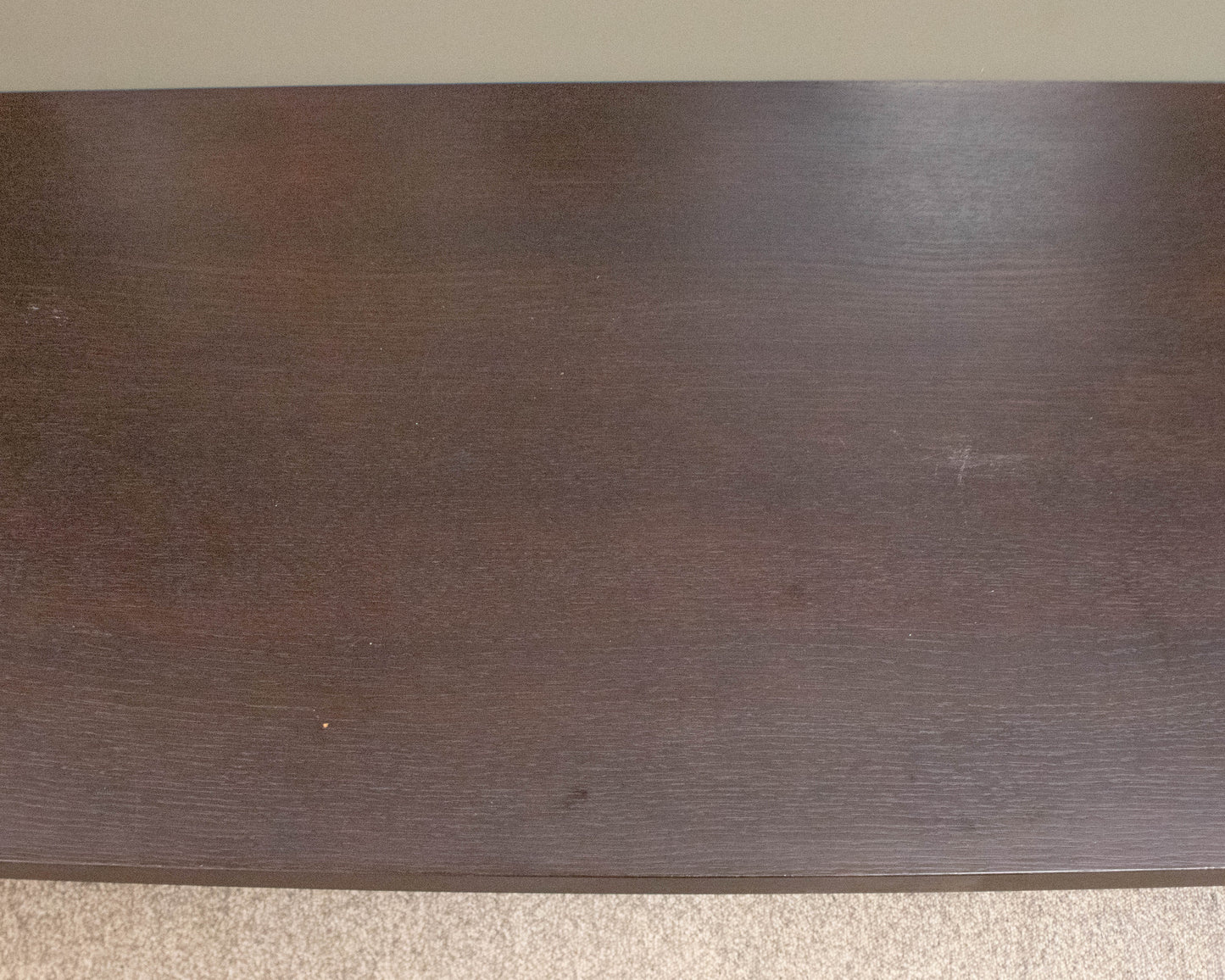 Holly Hunt Mahogany & Metal Console