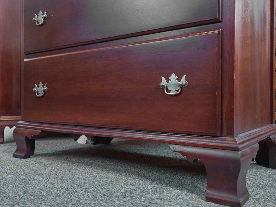 Hungerford Furniture Mahogany 5 Drawer Chest on Chest
