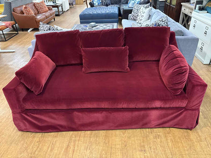 Pottery Barn 'York' Slipcovered Deep Sofa