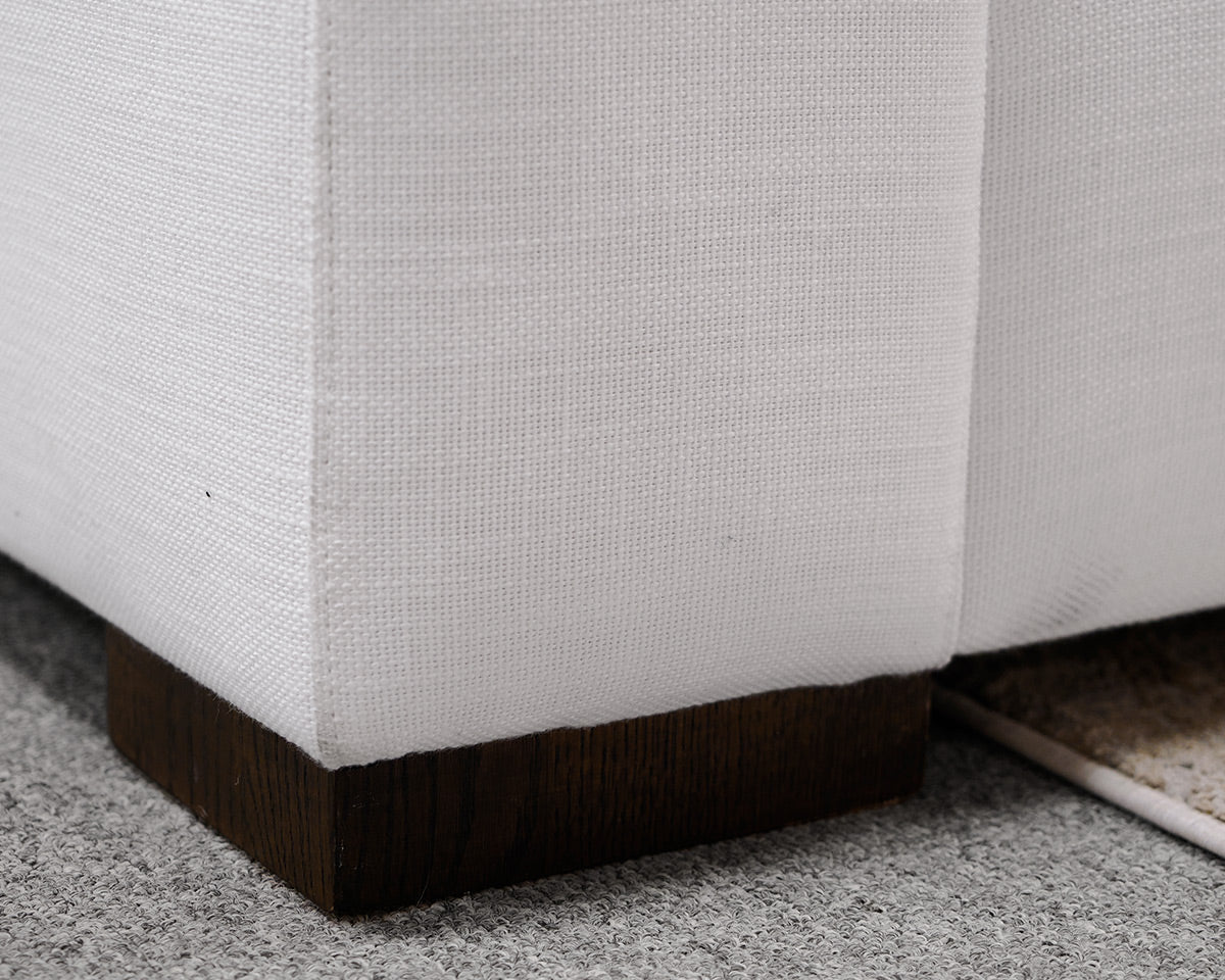 Restoration Hardware 'Parisian' Classic Slope Arm Sofa