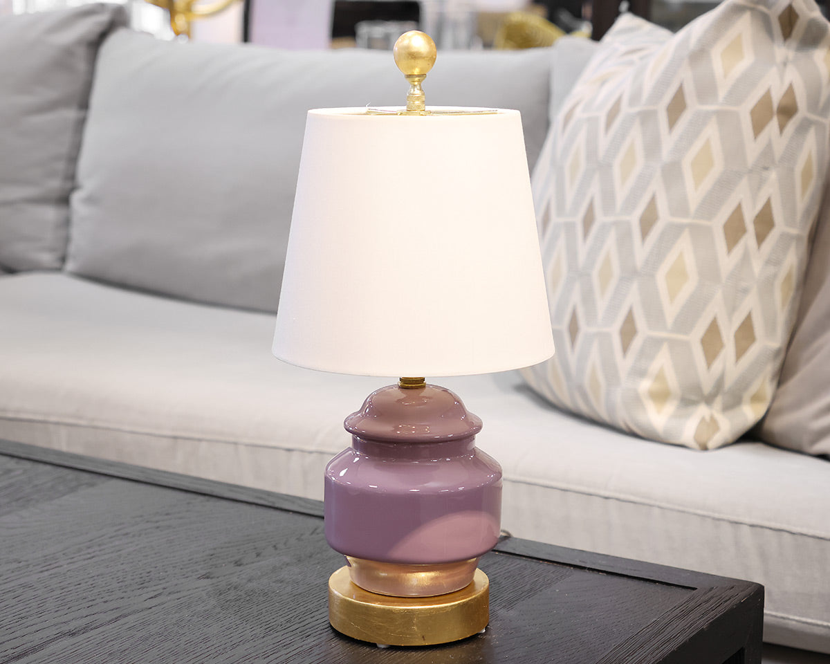 Lavender Jar Lamp