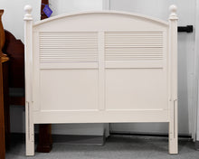 Stanley White Full Bed w/ Shutter Detailing