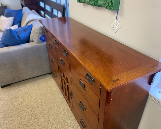 Broyhill Mission Style Cherry Dresser