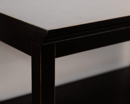 Ballard Design Black Bookcase Console