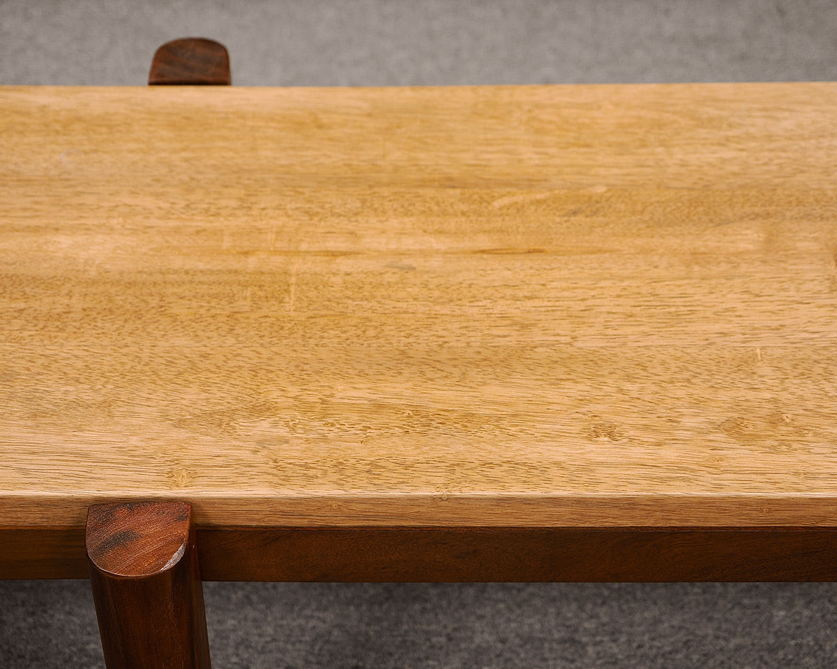 Wooden Teak and Acacia Wooden Bench