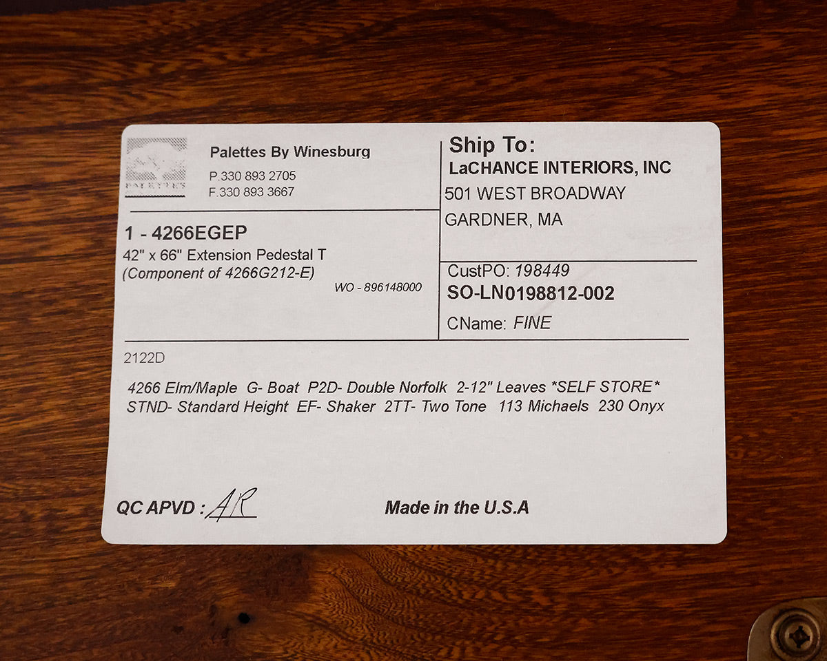 Palettes by Winesburg Dining Table With 6 Chairs