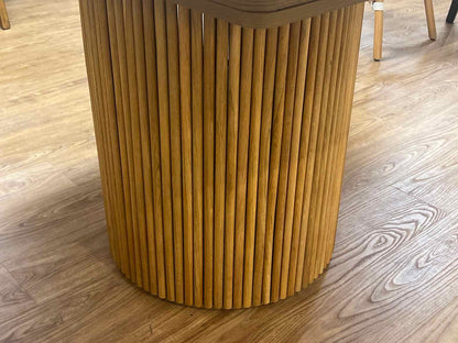 Allmodern 'Iris' Natural Oak Dining Table