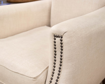 Pair of Restoration Hardware 'Marcel' Club Chairs