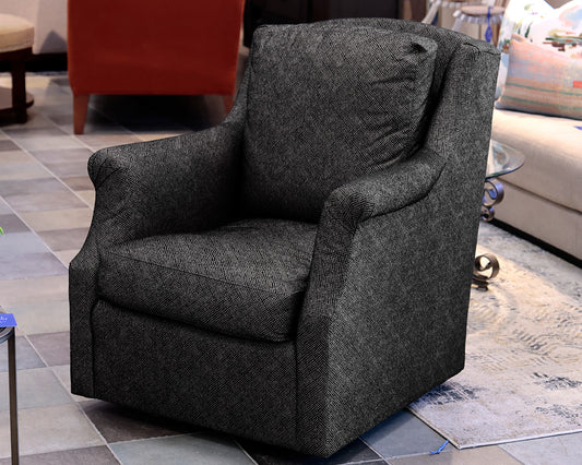 Sherrill Furniture Custom Upholstered Swivel Chair