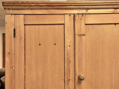 English Pine 2 Door Armoire