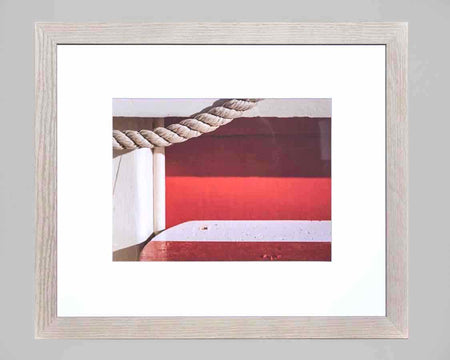 Framed Print:  "Red Striped"