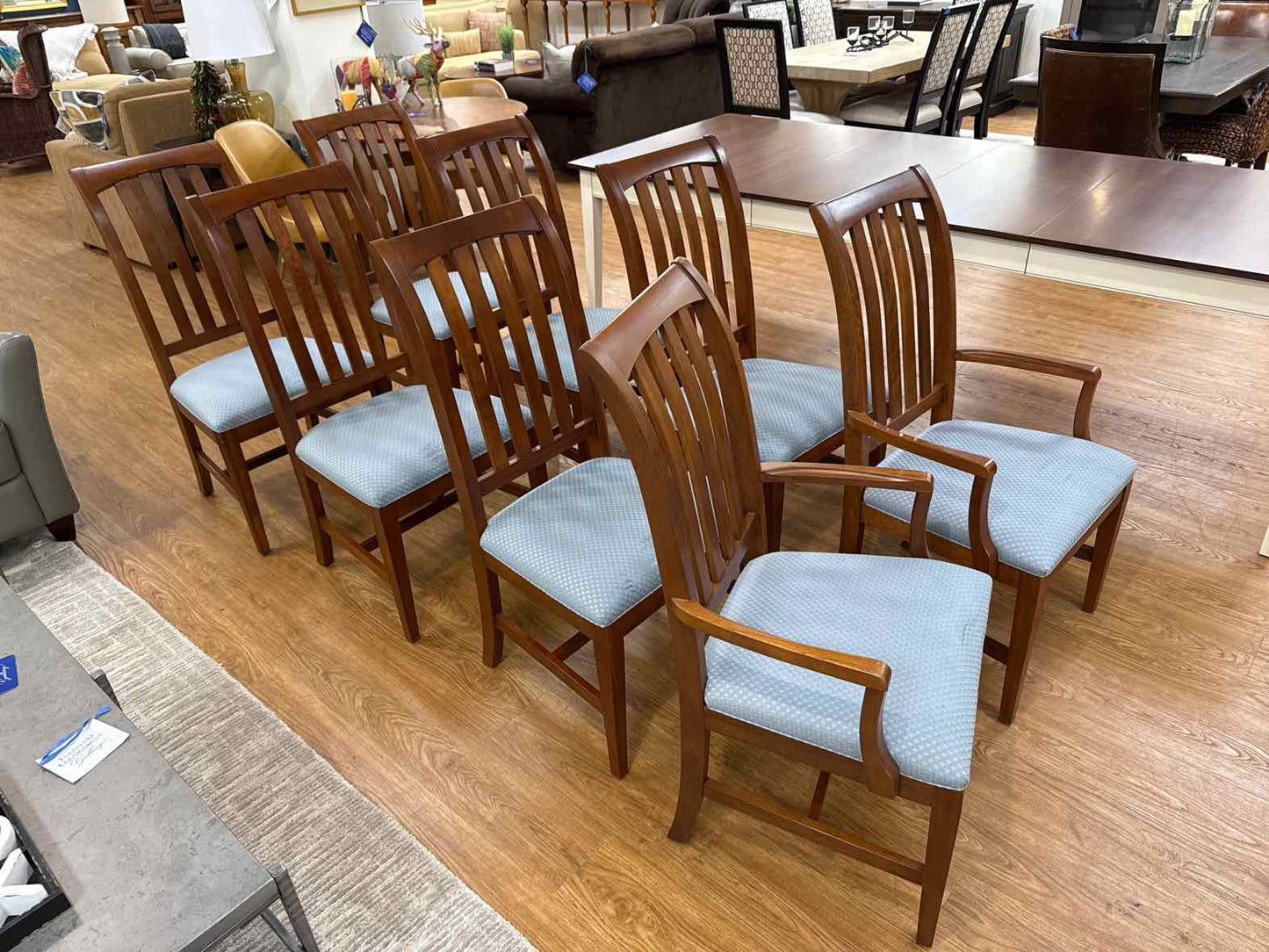 Ethan Allen Dual Tone Table & Chair Set