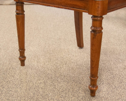 Milling Road For Baker Set Of 5 Lattice Back Upholstered  Dining Chairs