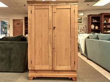 English Pine 2 Door Armoire