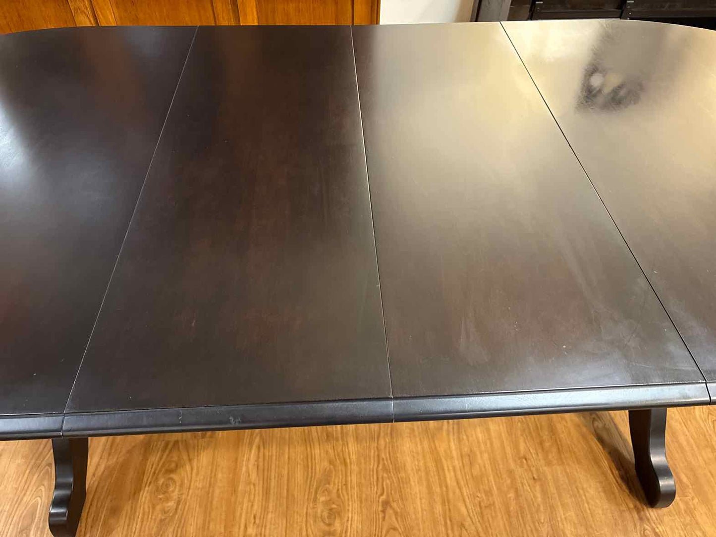 Bermex Extension Oval Dining Table in Espresso