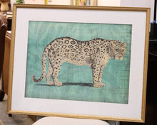 "Vintage Cats I" Matted Print in Antique Gold Frame