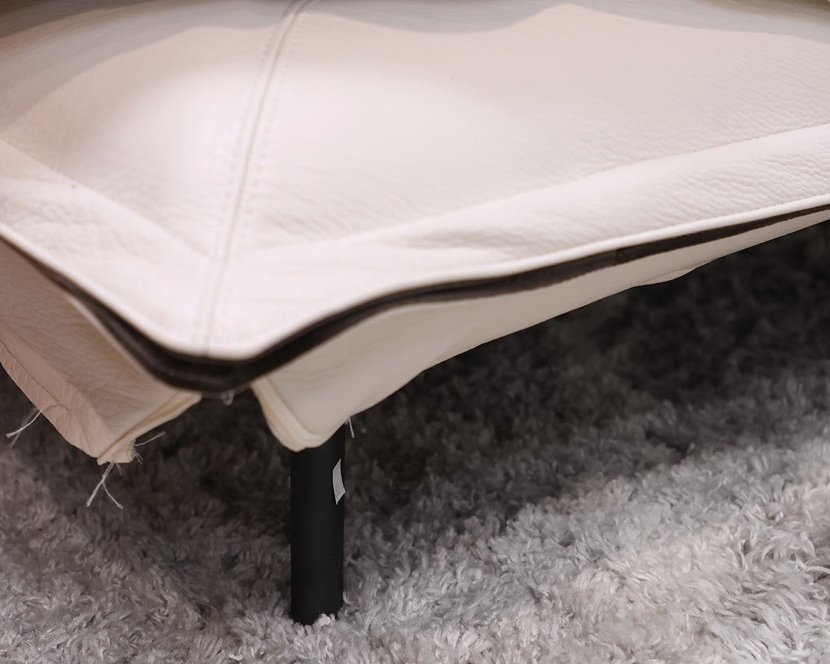 Natuzzi Leather Queen Bed Frame